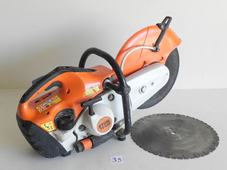 STIHL TS420 CONCRETE CUT OFF SAW METAL 42383510501 EXT DIAMOND CUTTING